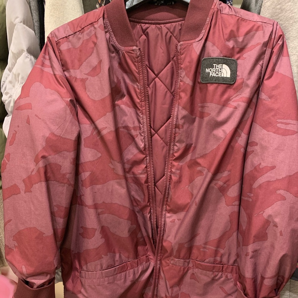 North face reversible jacket